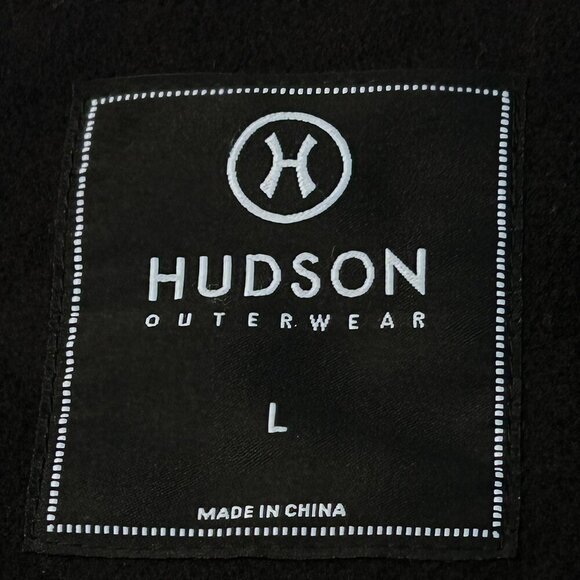 Hudson Outerwear x Babe Collaboration Embroidered Sequin Black Jacket Men's Sz L - Picture 11 of 16